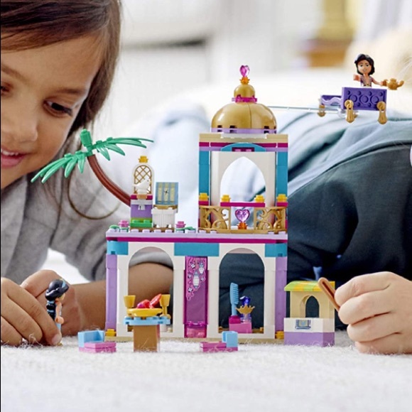 RETIRED LEGO Disney Aladdin and Jasmine’s Palace Adventures Building Kit - Picture 5 of 5